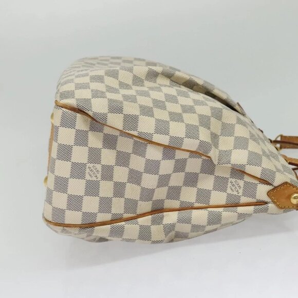 LOUIS VUITTON Damier Azur Syracuse GM Shoulder Bag N41111 LV Auth 138233 - Picture 6 of 16